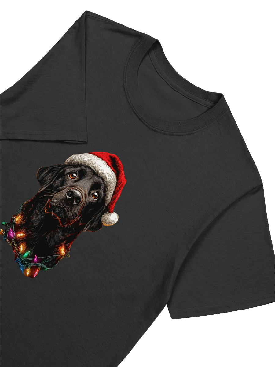 Black Lab Dog Unisex Christmas T-Shirt product image (20)