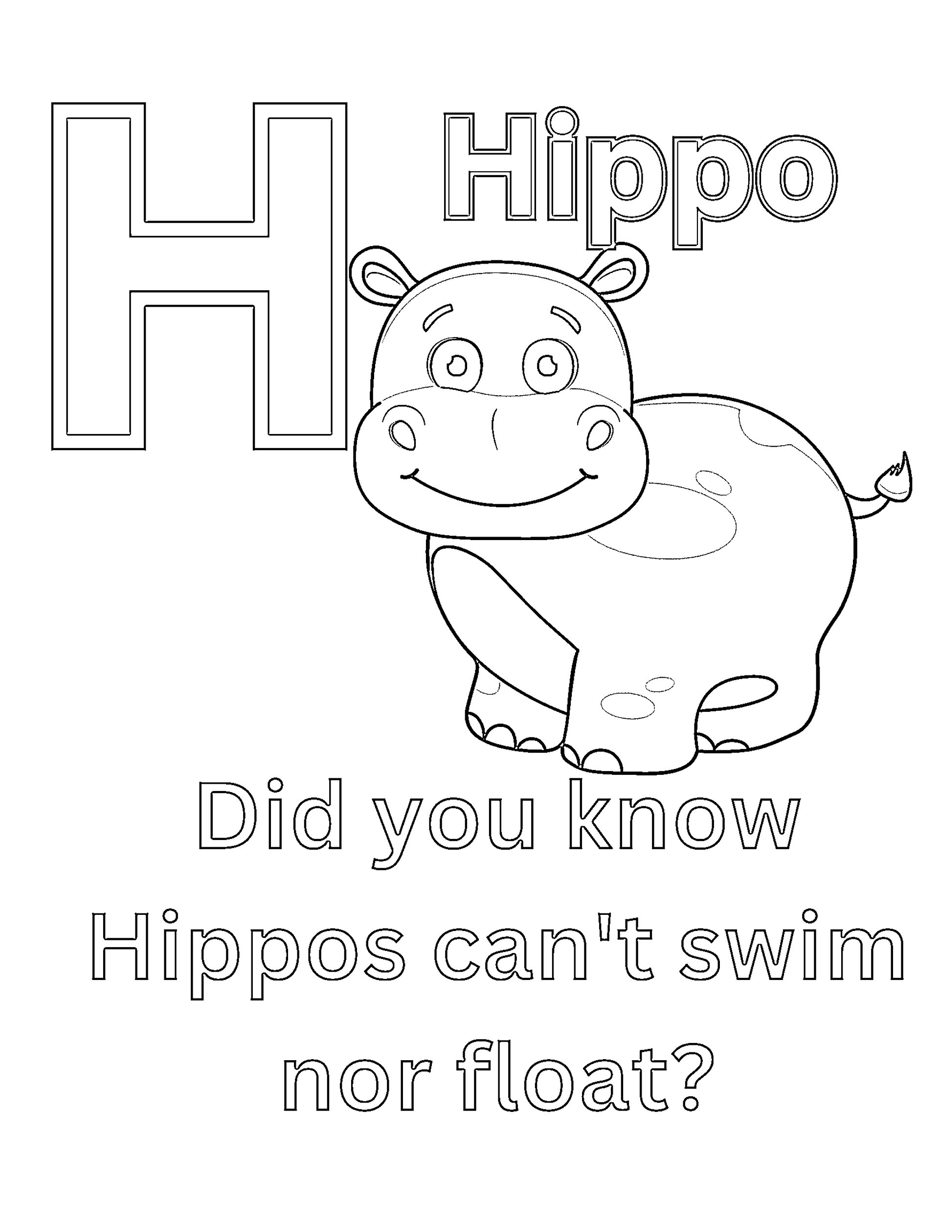 Cool Animal Facts for Kids ABCs Coloring Book product image (9)