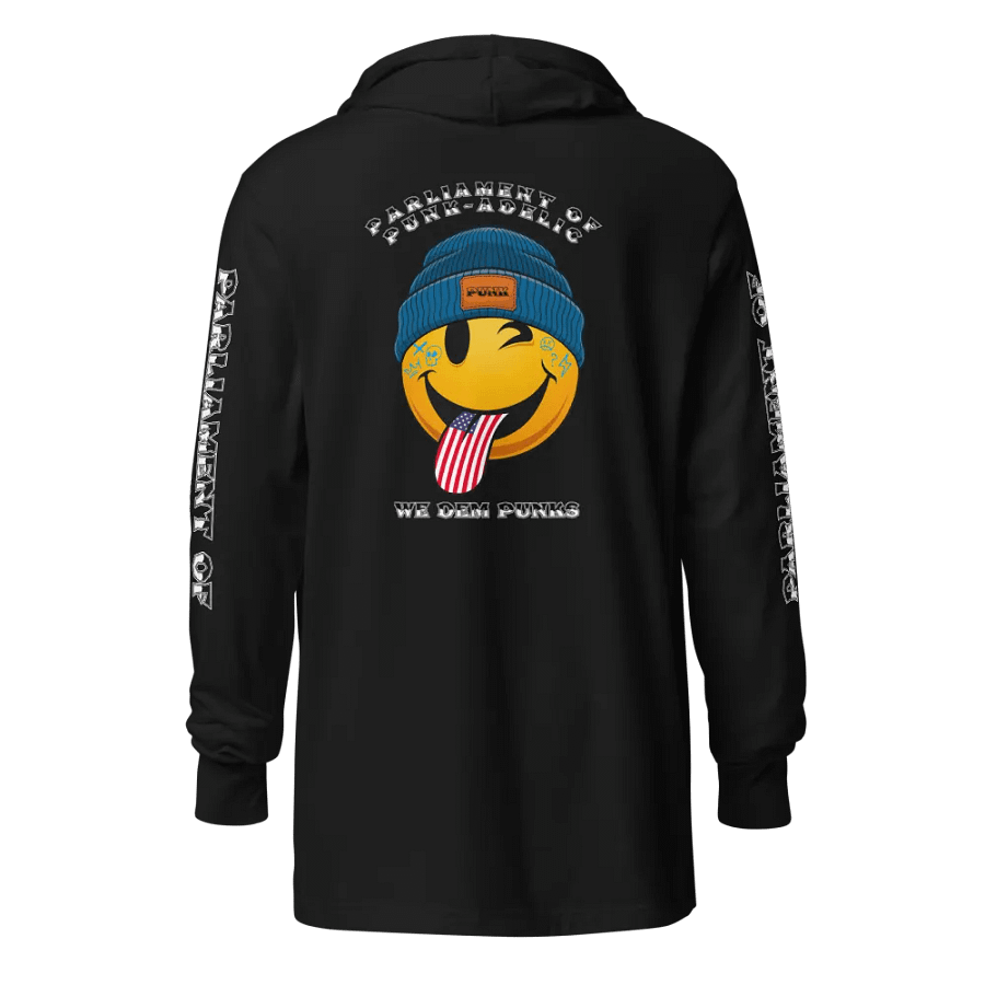 Punk Long Sleeve T Shirt Hood product image (2)