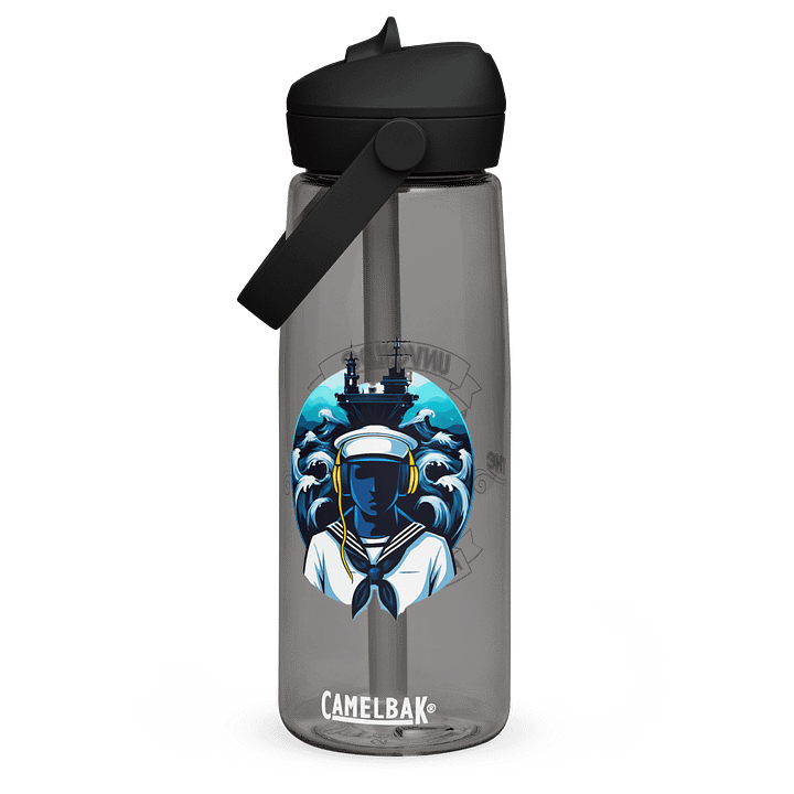 The Unveiled Fam Sailor Emblem Water Bottle product image (1)