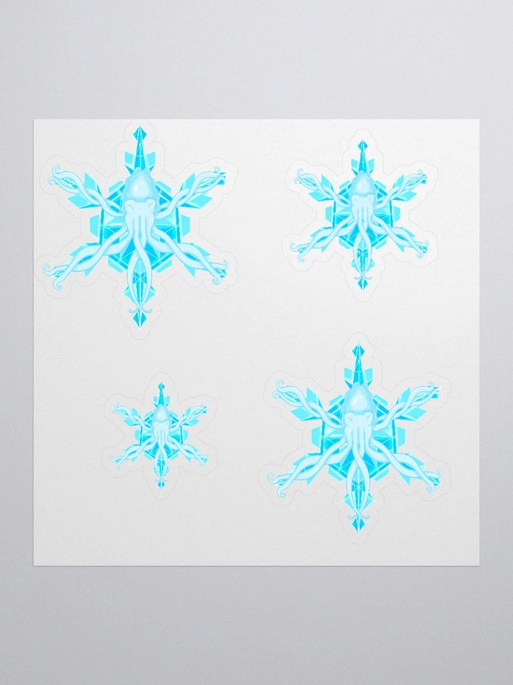 Snowflake Cuttlefish Mini Sticker Sheet product image (2)