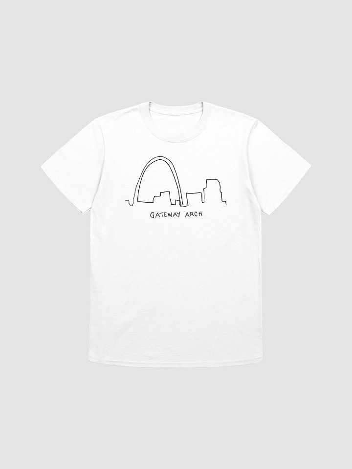 Gateway Arch Monument St Louis Missouri Travel Souvenir T-Shirt product image (2)