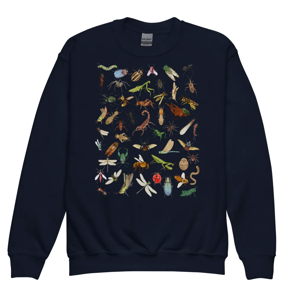 Buggin' Out Youth Crewneck Sweatshirt product image (1)