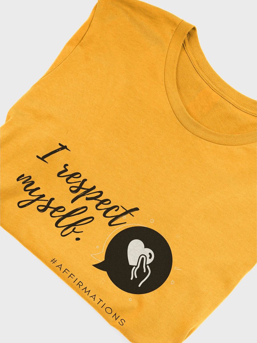 I respect myself Dark Unisex Super soft T-Shirt product image (39)