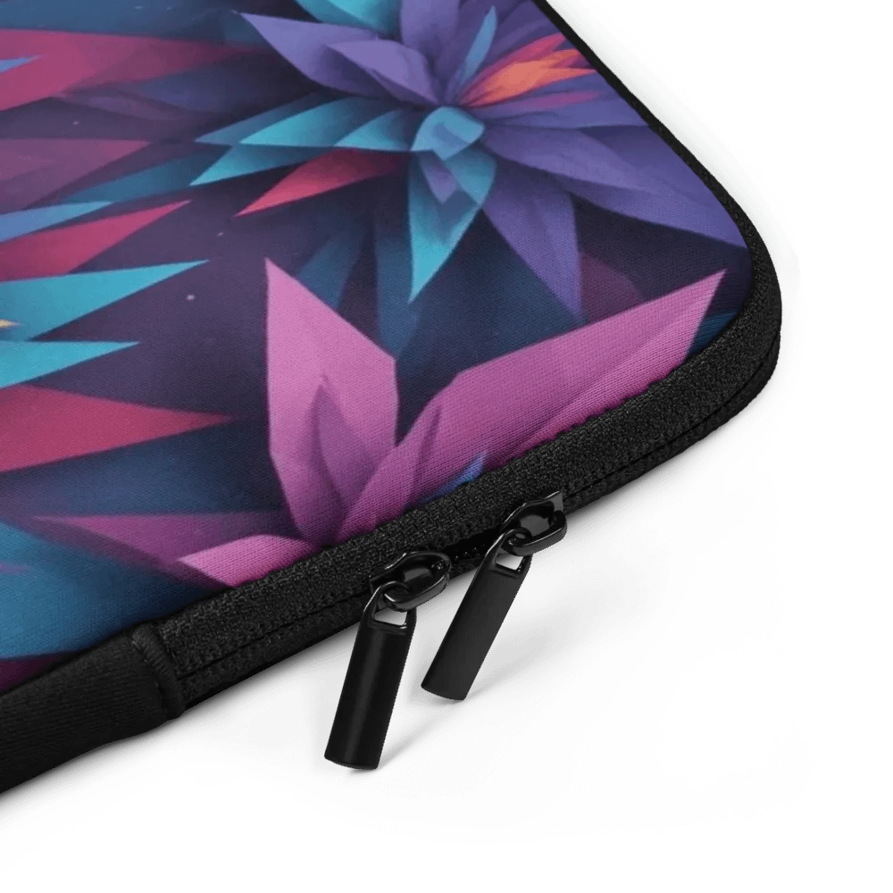 Floral Geometry Laptop Sleeve product image (5)
