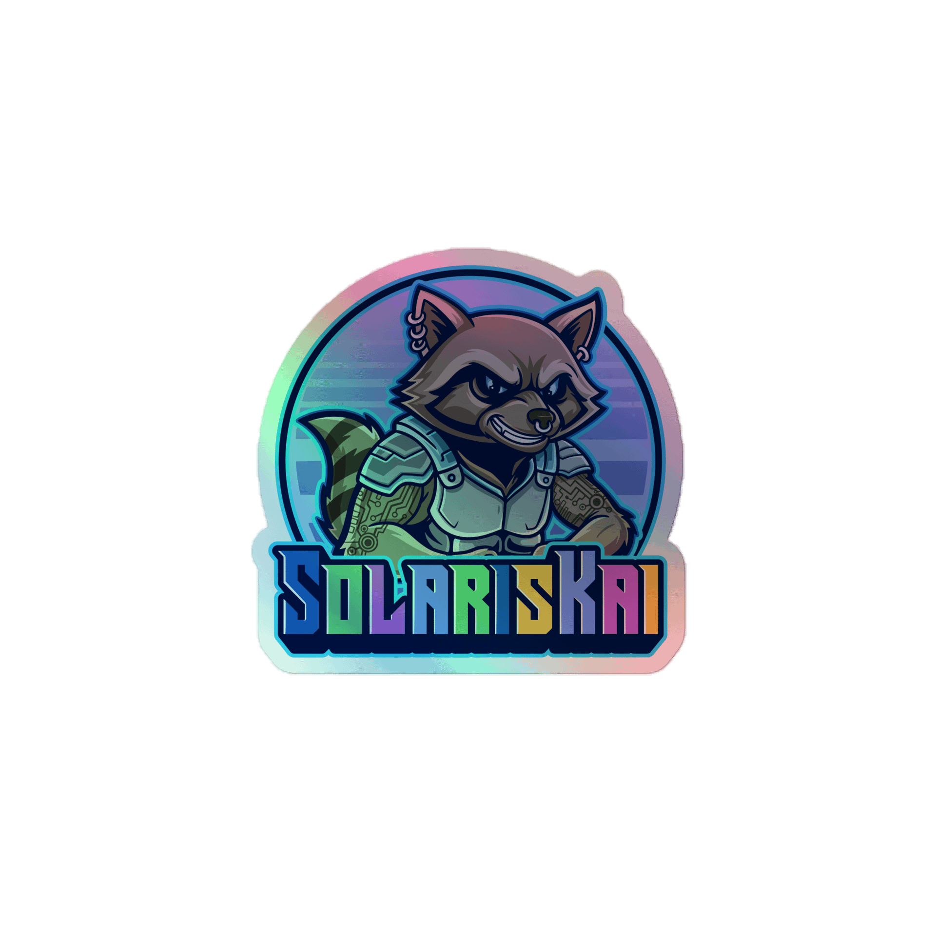 Kai The Racoon - Sticker product image (1)