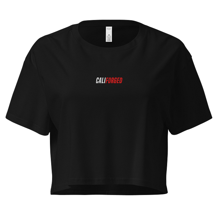 FORGED Crop Top Black product image (1)