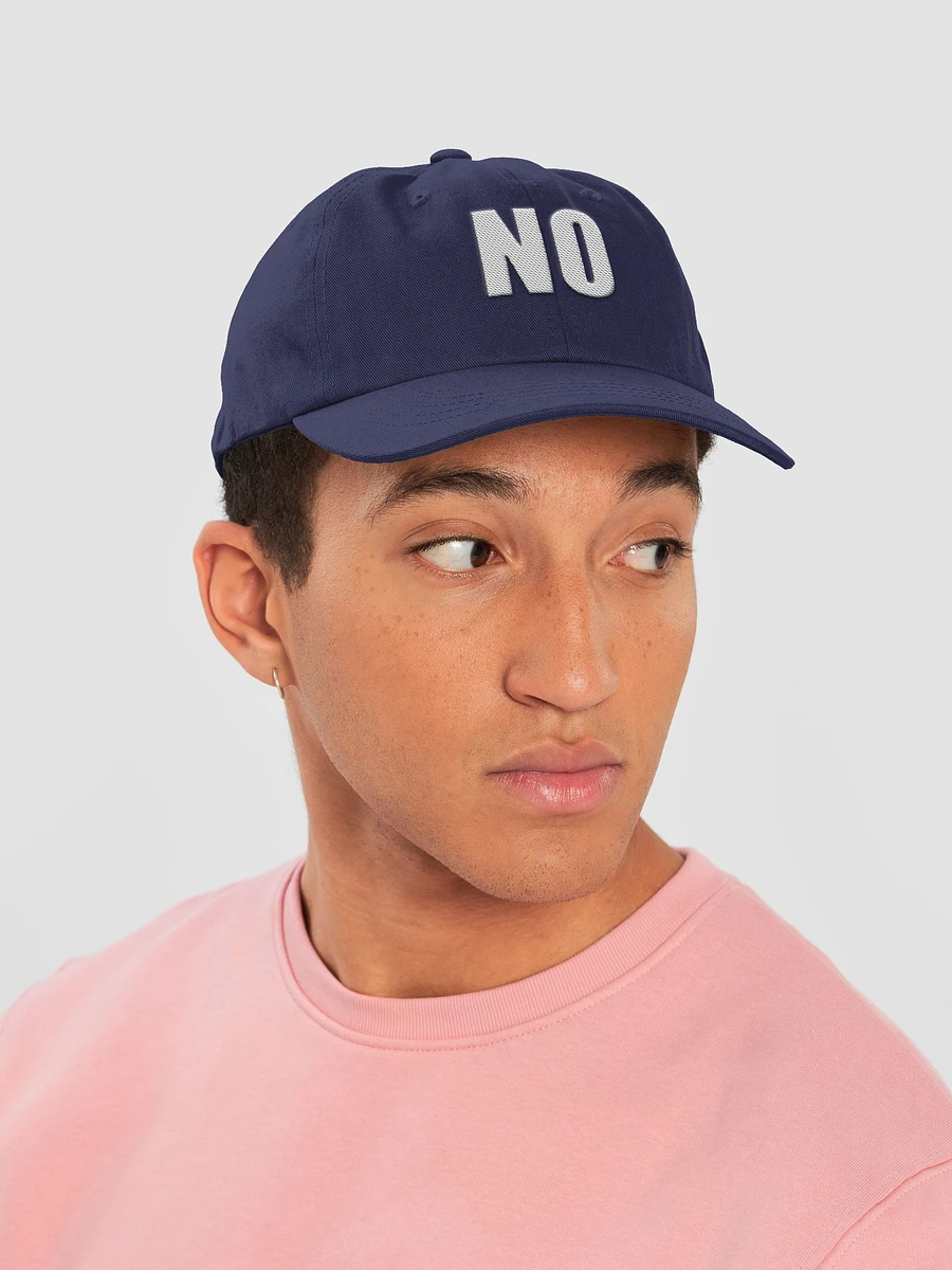 NO embroidered dad hat product image (10)