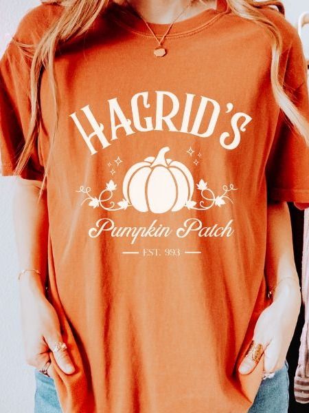 Magical Pumpkin Patch Vintage Minimalist Style Shirt product image (1)
