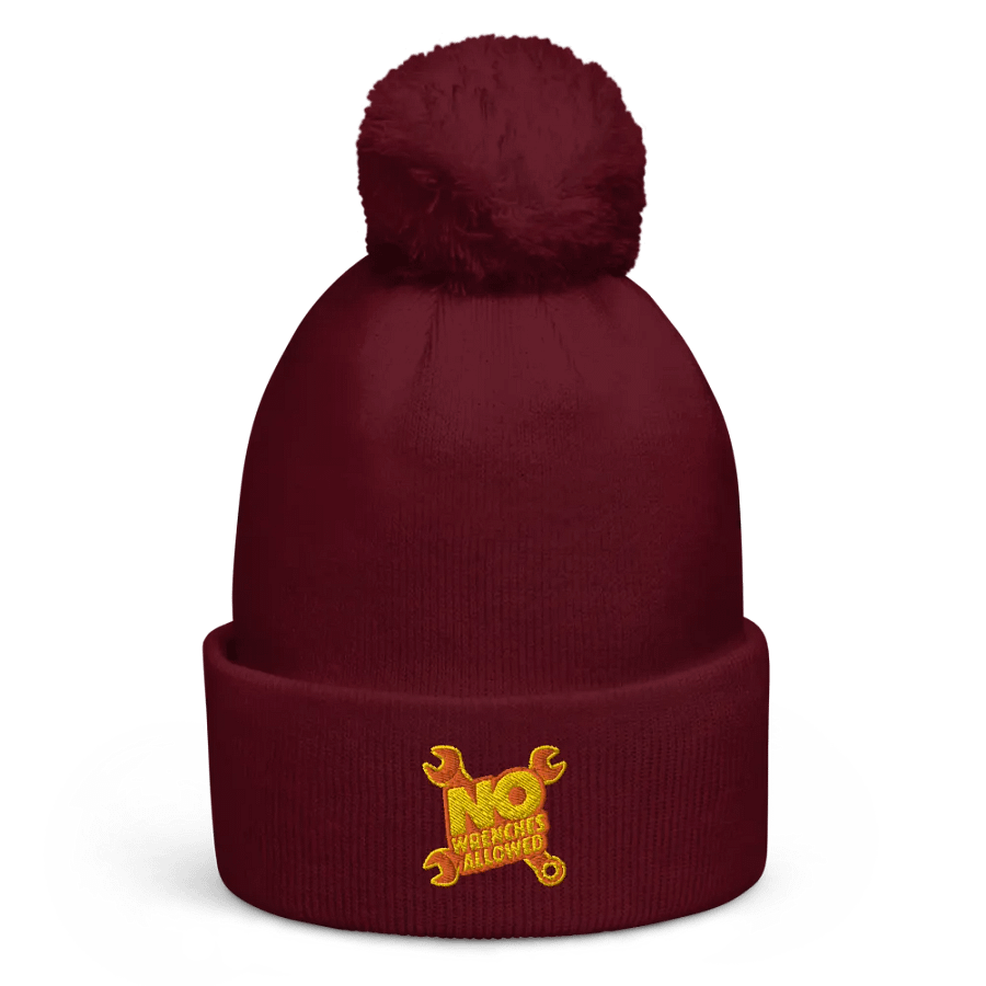 #NoWrenchesAllowed Pom-Pom Toque/Beanie product image (1)