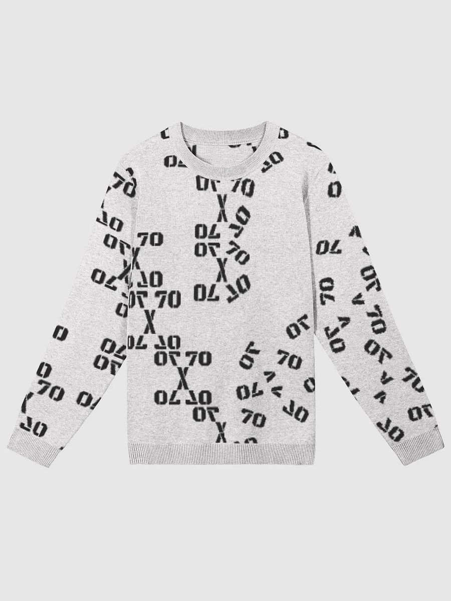The Lives On HIGH | 777 | UNISEX Knitted Crewneck Sweater | 010 product image (1)