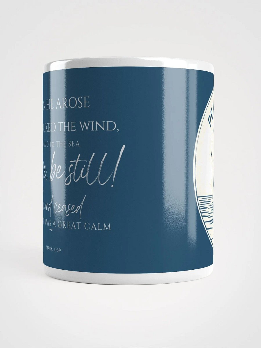 Peace Be Still Christian Mug | Mark 4:39 product image (5)