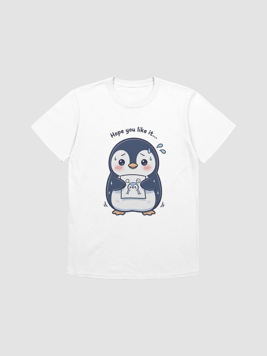 Nervous Penguin Presenting Art Unisex T-Shirt product image (127)