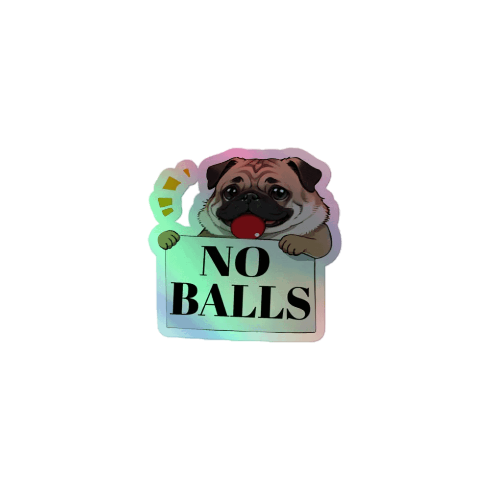 No Balls Emote Sticker product image (1)