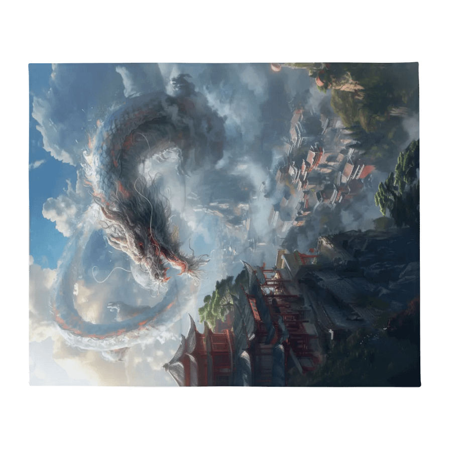 Asian dragon 02 - Blanket product image (2)