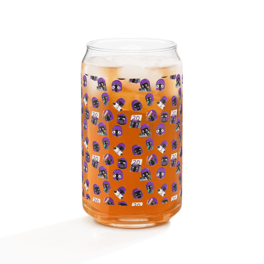 Emotes Galore Can-Shaped Glass product image (7)
