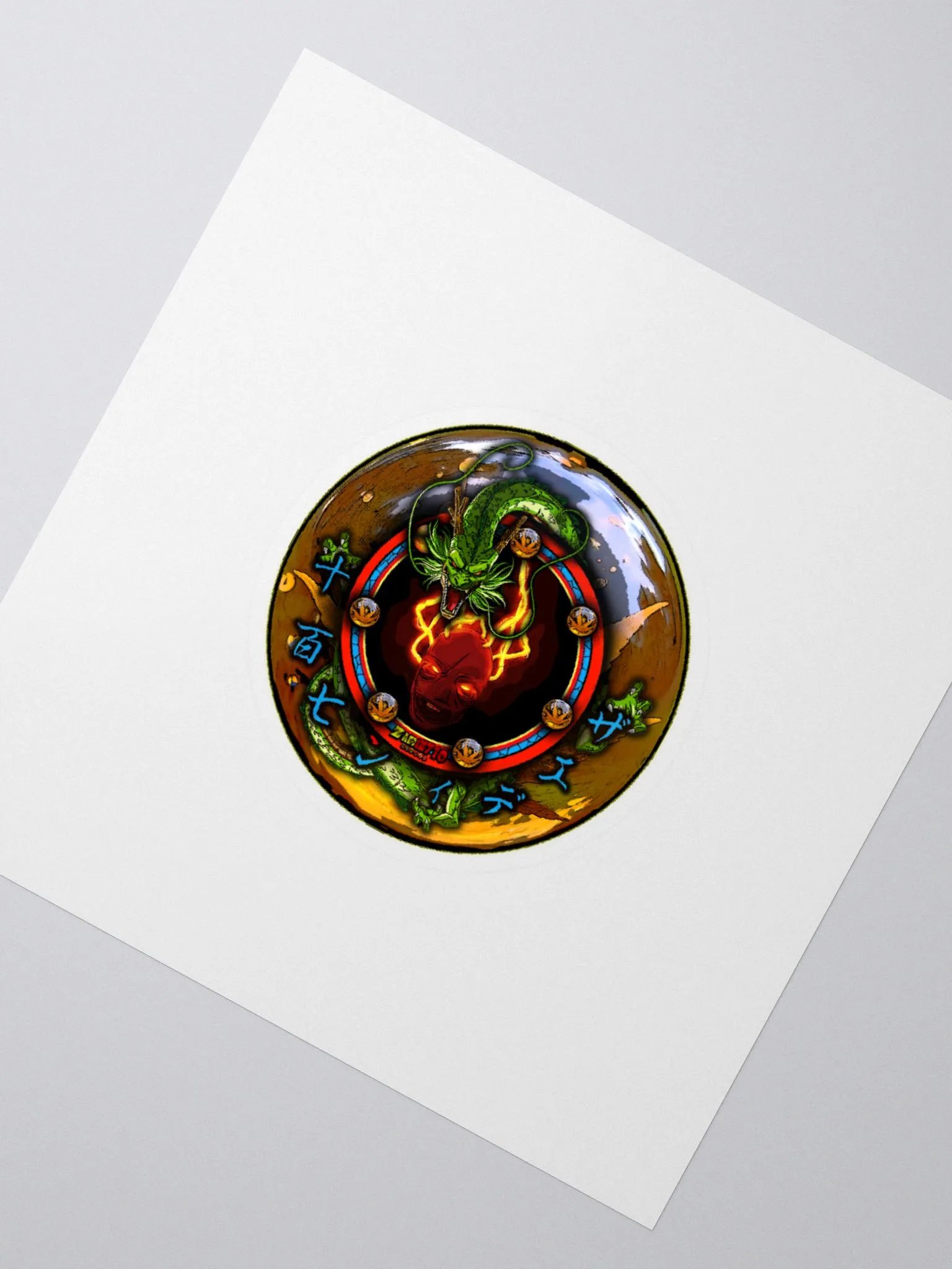 Zed-Ball Kiss Cut Sticker product image (2)