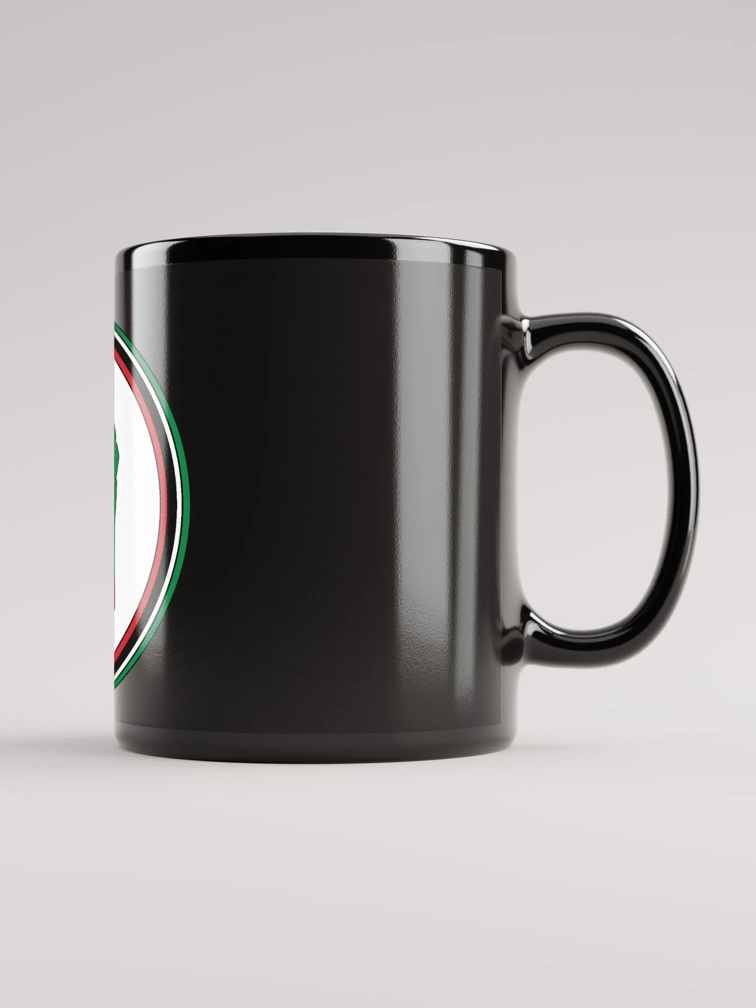 Palestine - Black Glossy Mug product image (2)