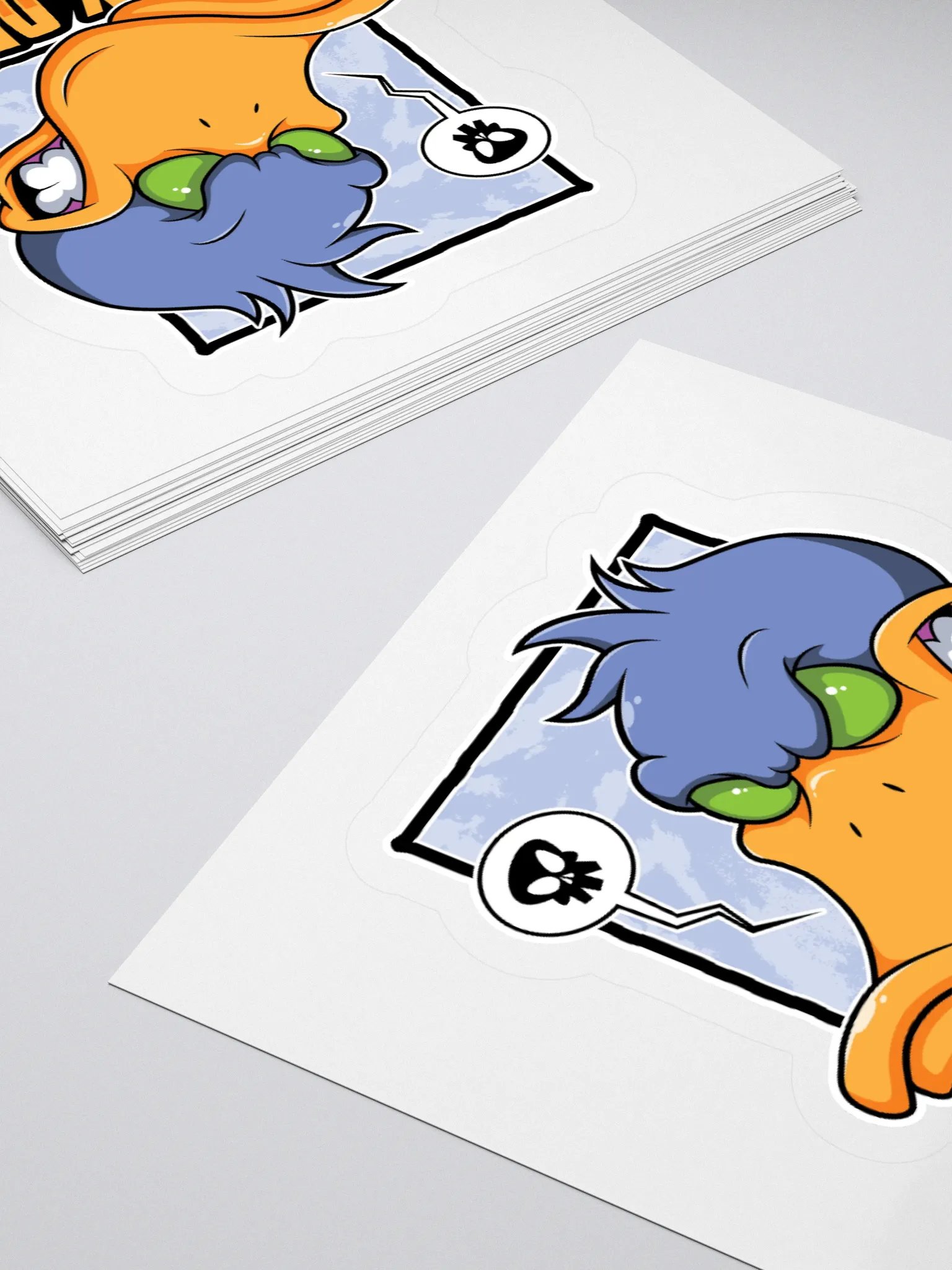 Duck Off Sticker – Funny Retro Cartoon Design product image (11)
