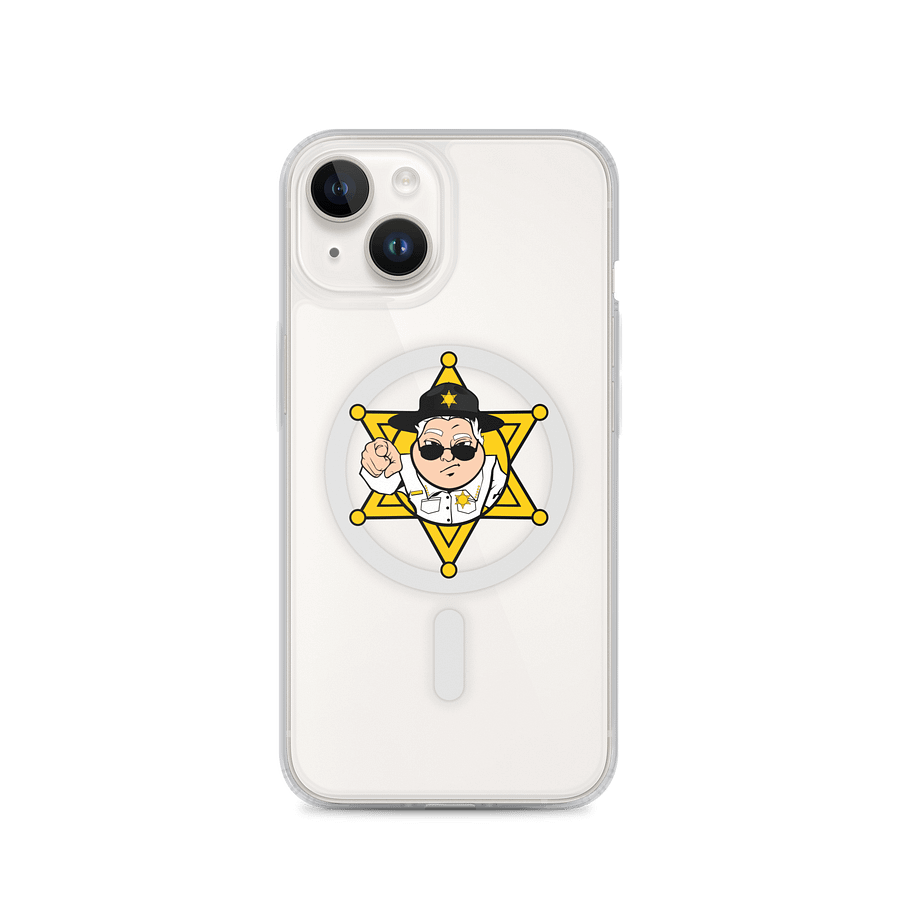 Sheriff Logo iPhone Clear Case product image (1)