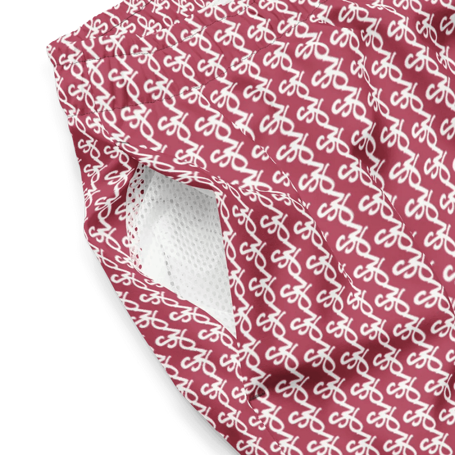 Syn-Stripe Trunks Red/White product image (5)