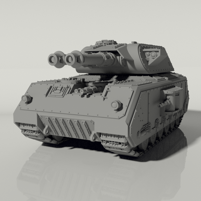 Grim Maus Heavy Battle Tank STLs product image (2)