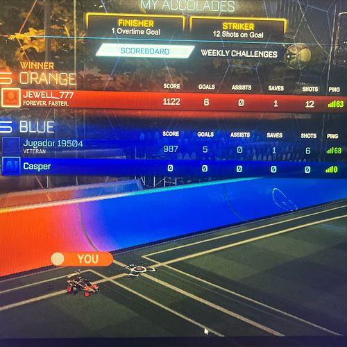 It was neck to neck the whole time 🤧😮‍💨 but I got that last minute W on emmmm.