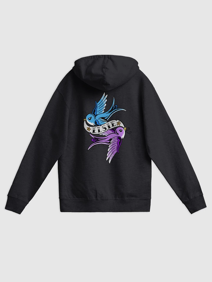 Swallow Tattoo Zip-Up Hoodie product image (1)
