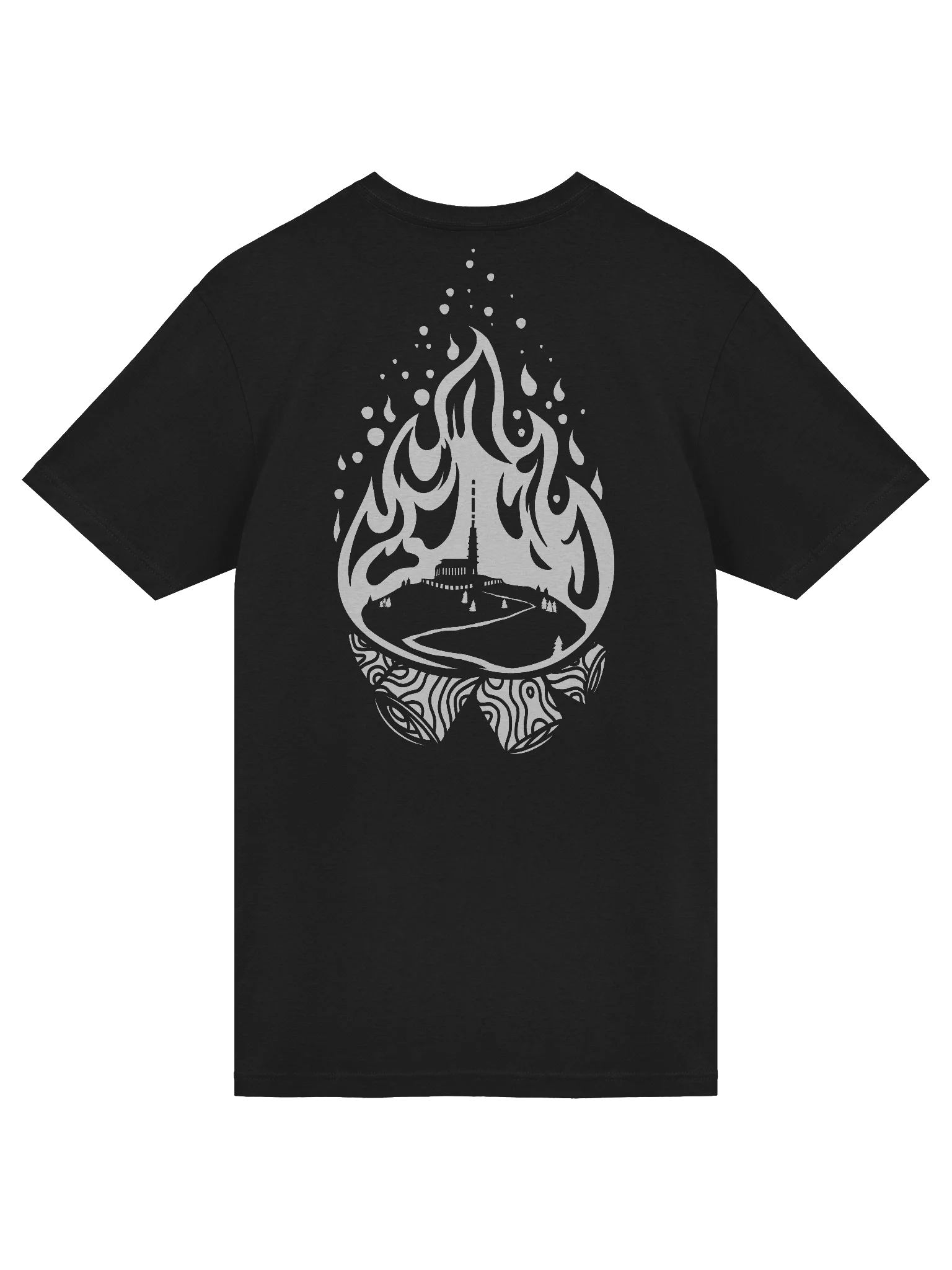 FIRESIDE T-Shirt (Black) product image (6)