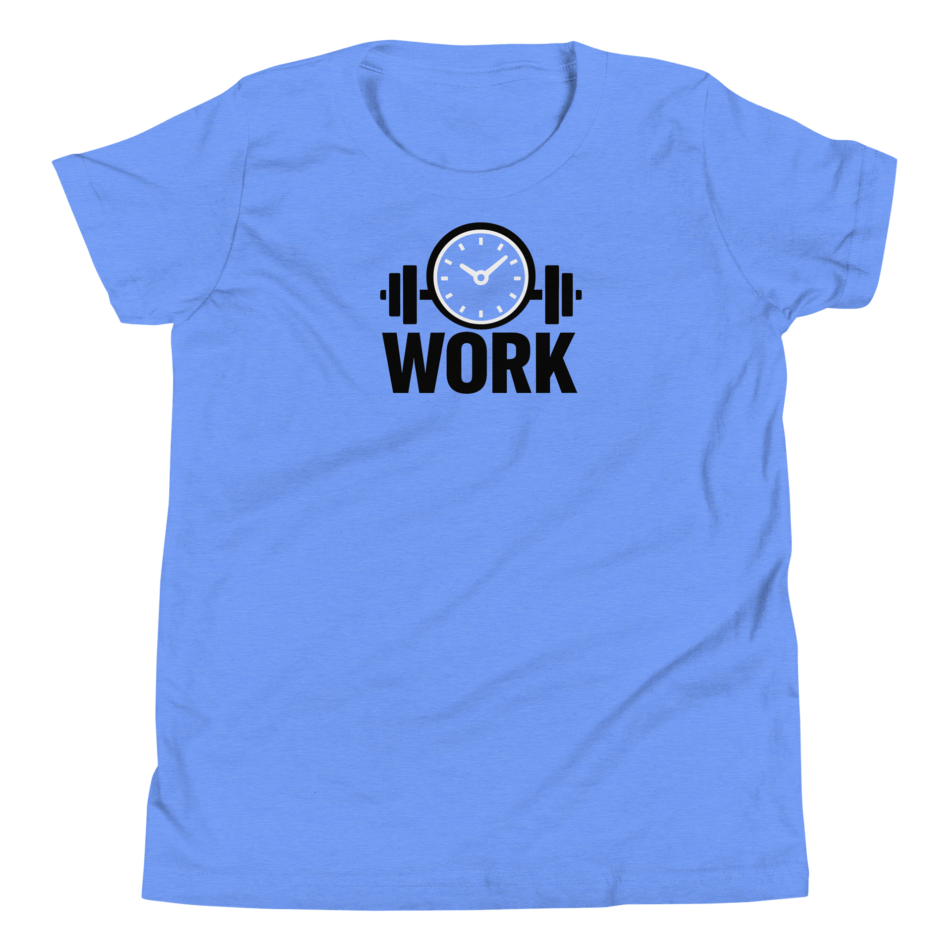 “WORK” Kids T-Shirt by HQ MAR – Bold Children’s Apparel That Sparks Confidence & Conversation product image (18)