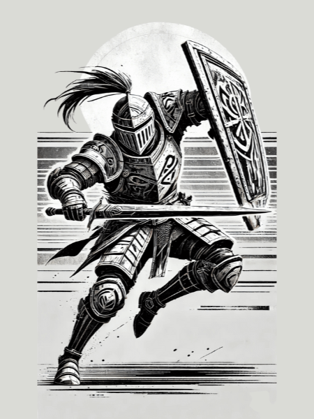 Medieval Knight in Battle product image (1)