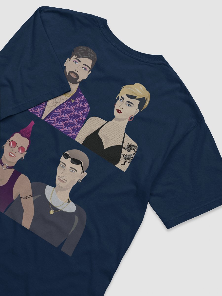 Bros & Sis - Comfort Heavyweight T-Shirt (unisex, dark) product image (4)