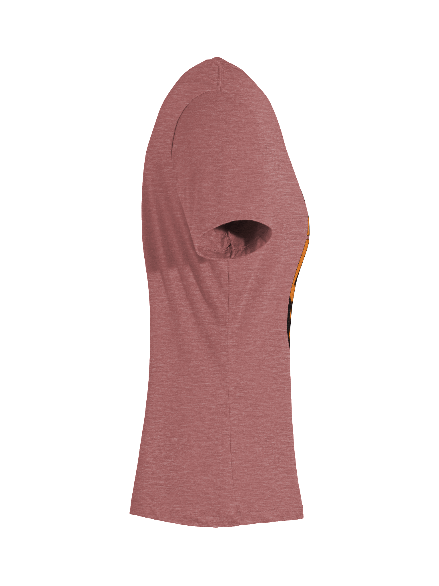 Mask-O-Lantern v-neck tee (black mask) product image (33)