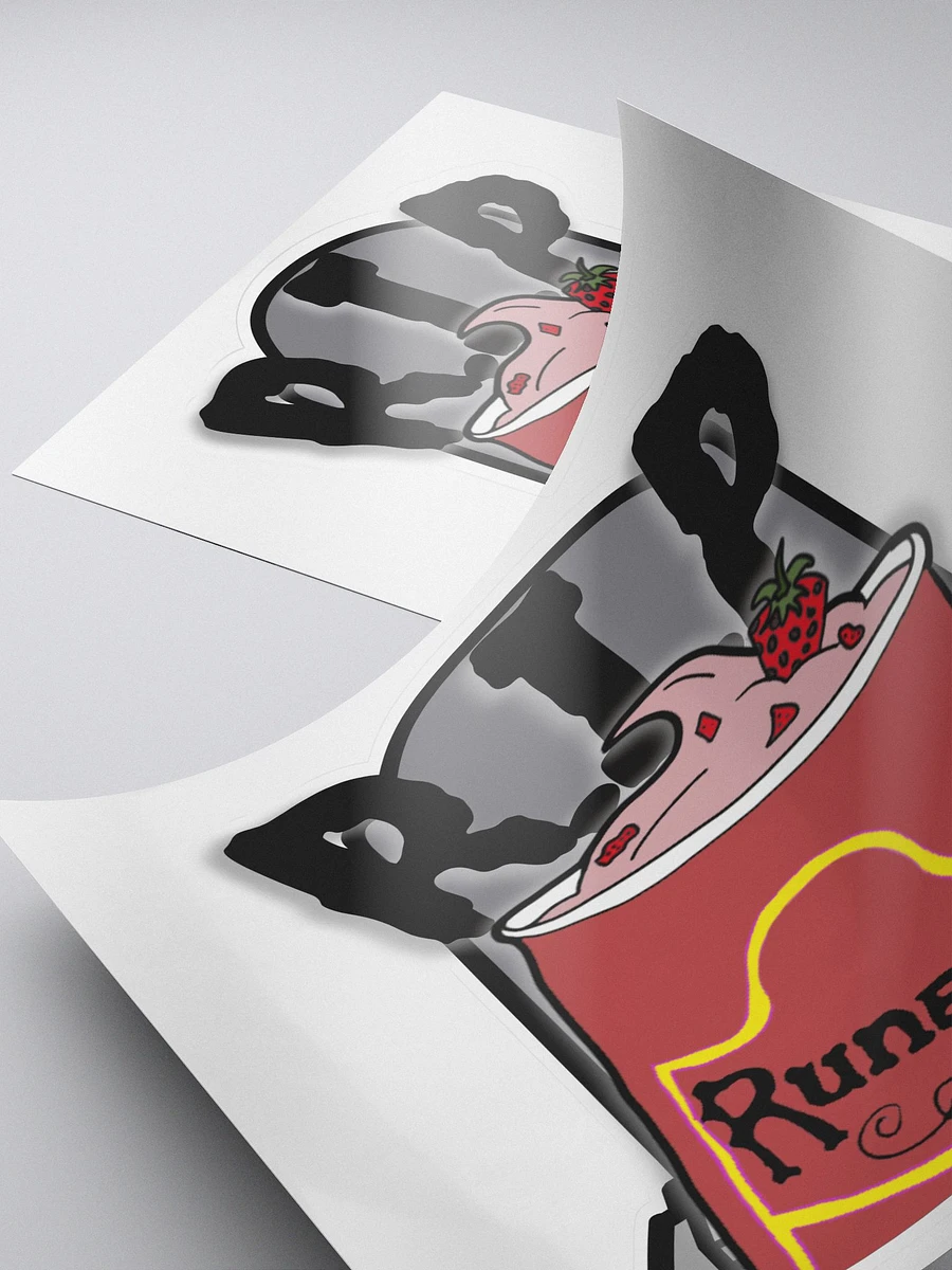 Strawberry RIP Sticker | Runesy Merch Collection product image (4)