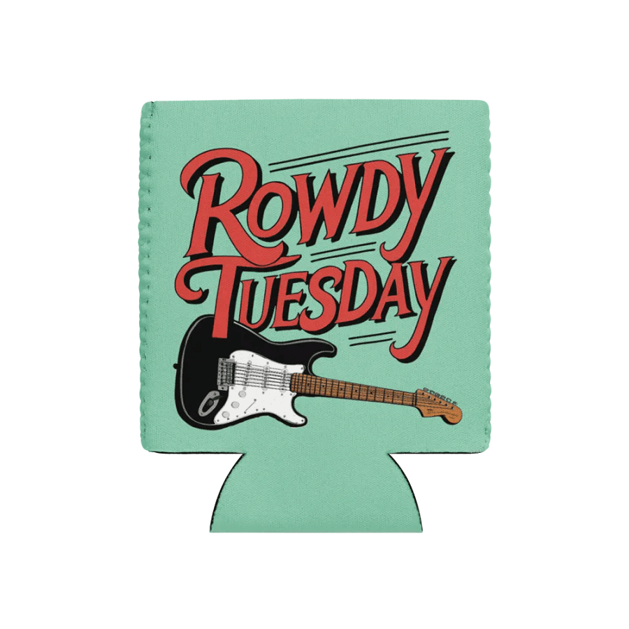 Rowdy Tuesday - Can Koozie product image (1)