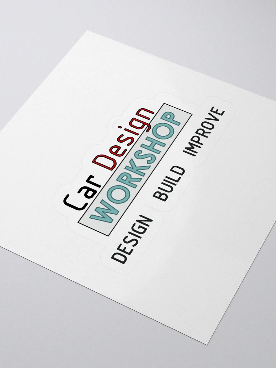 Car Design Workshop Stickers product image (8)
