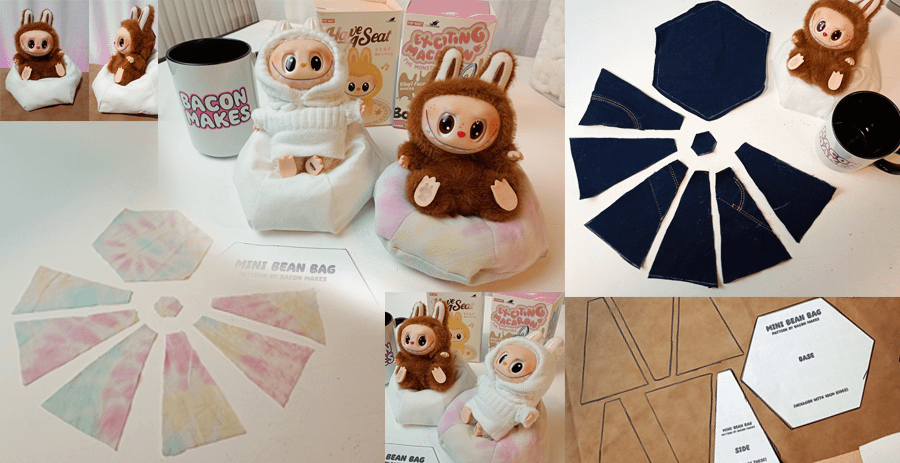 Mini Bean Bag Sewing Pattern (free) product image (3)