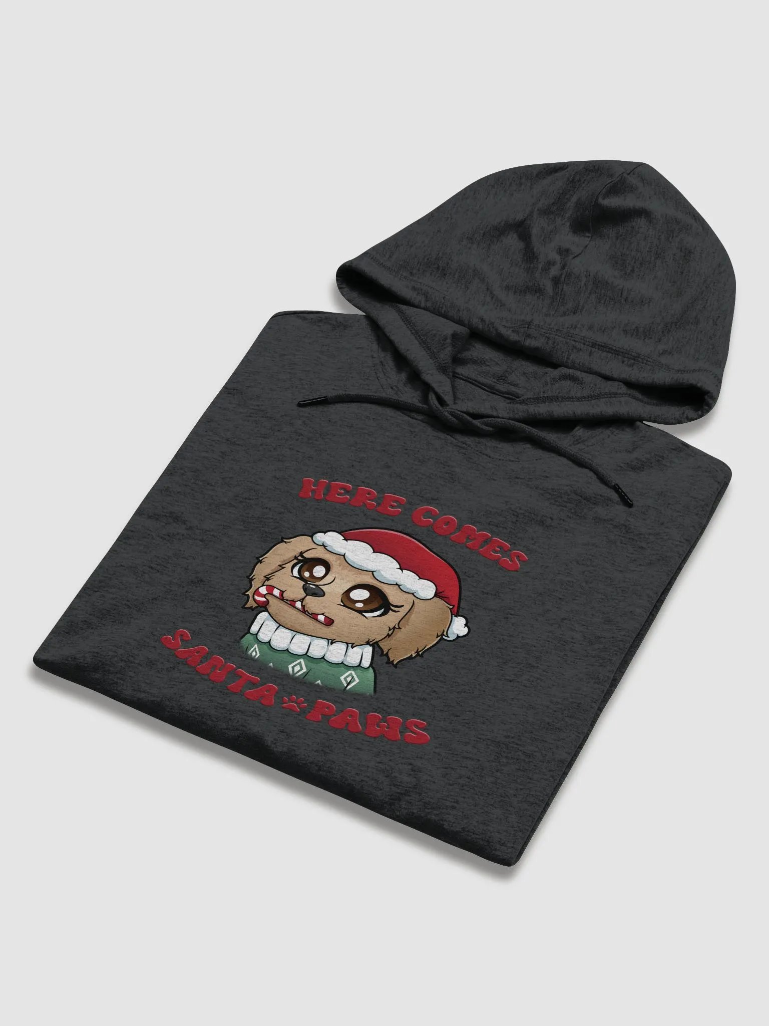 Here Comes Santa Paws - Lightweight Hoodie product image (6)