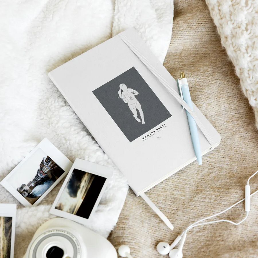 WOMENS RUGBY Hardcover Notebook "dark" product image (9)