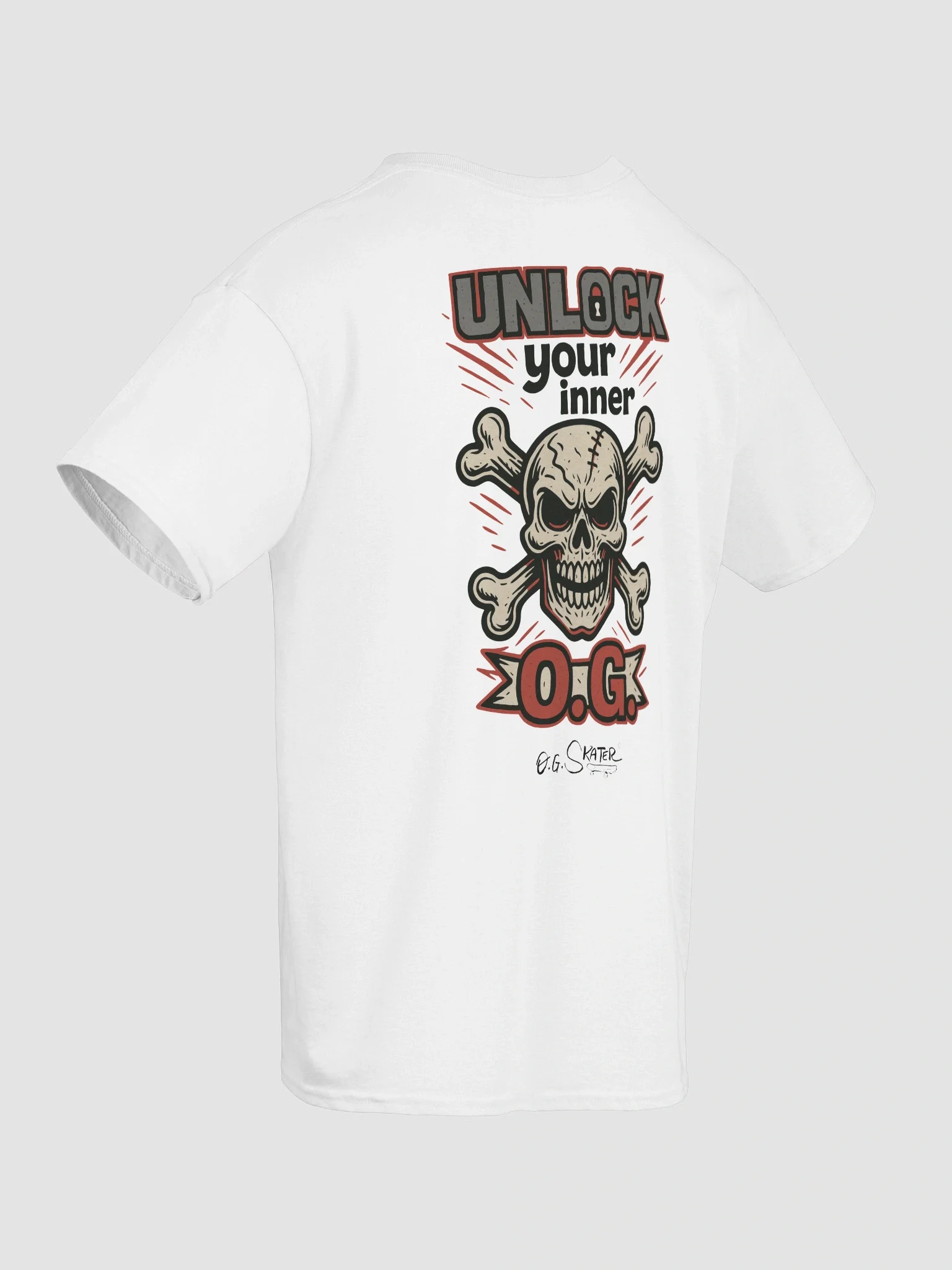 "Unlock Your Inner O.G." (white) product image (3)