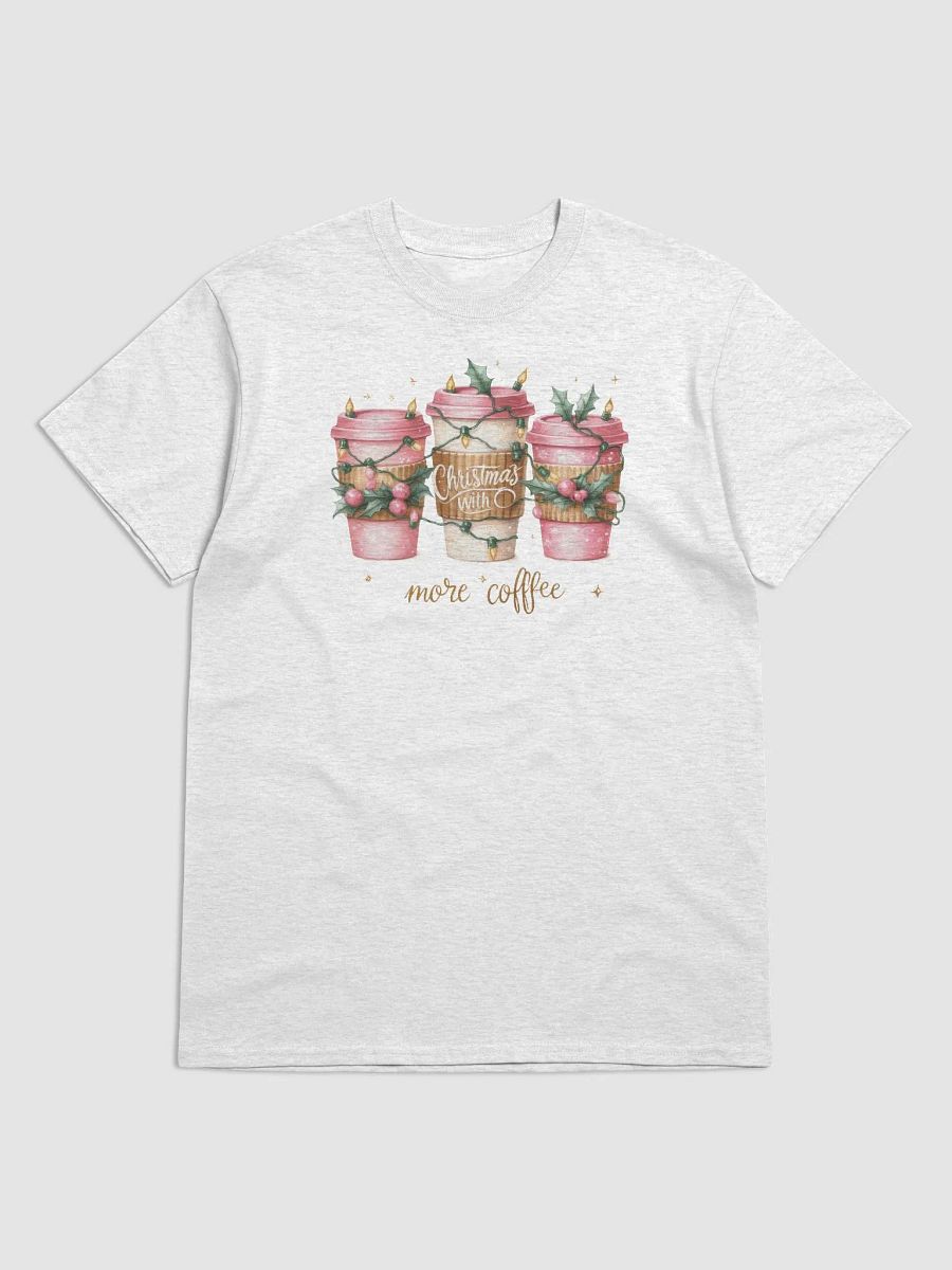 Festive Christmas Coffee Cups T-Shirt product image (5)