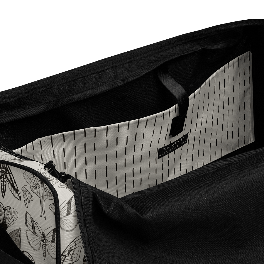 Nocturnal Cream Print Duffle Bag product image (6)