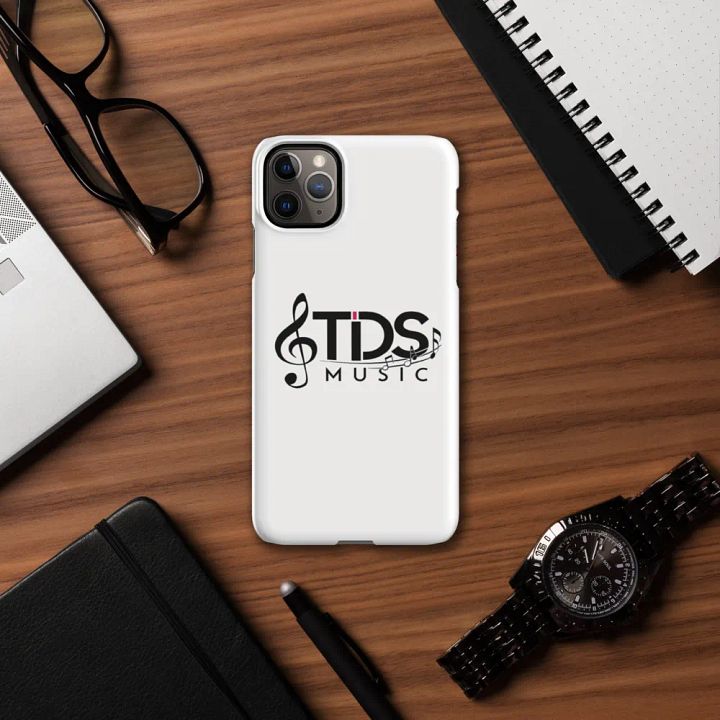 TDS Music White Snap Case For Iphone product image (1)