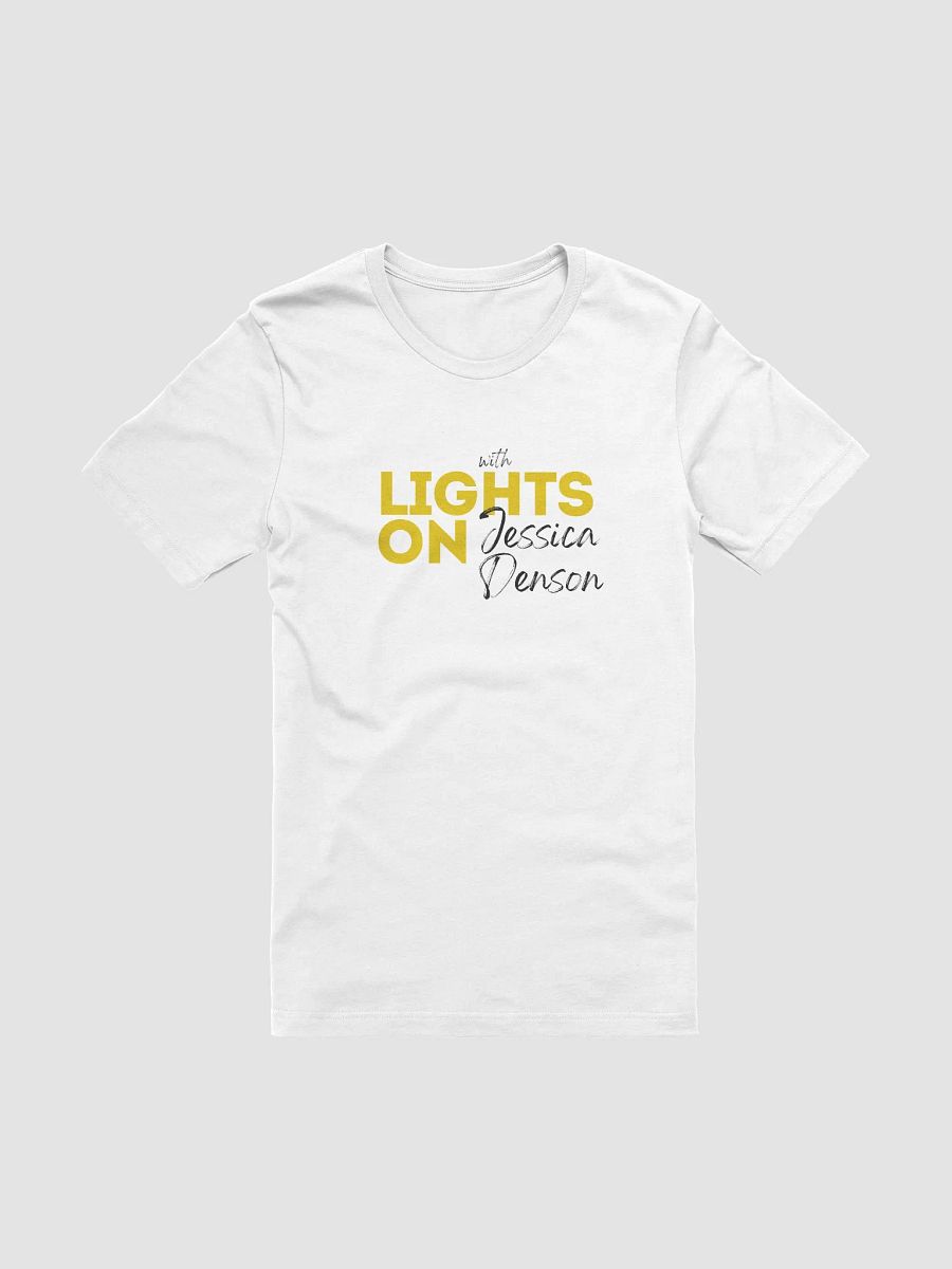 Lights On T-Shirt - White product image (1)