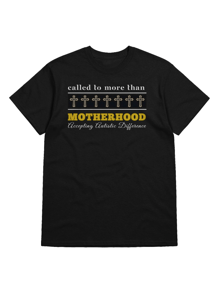 Called To More Than Motherhood Bella Canvas T-shirt | Christian Faith | Autism Awareness | Gift to Mom product image (1)