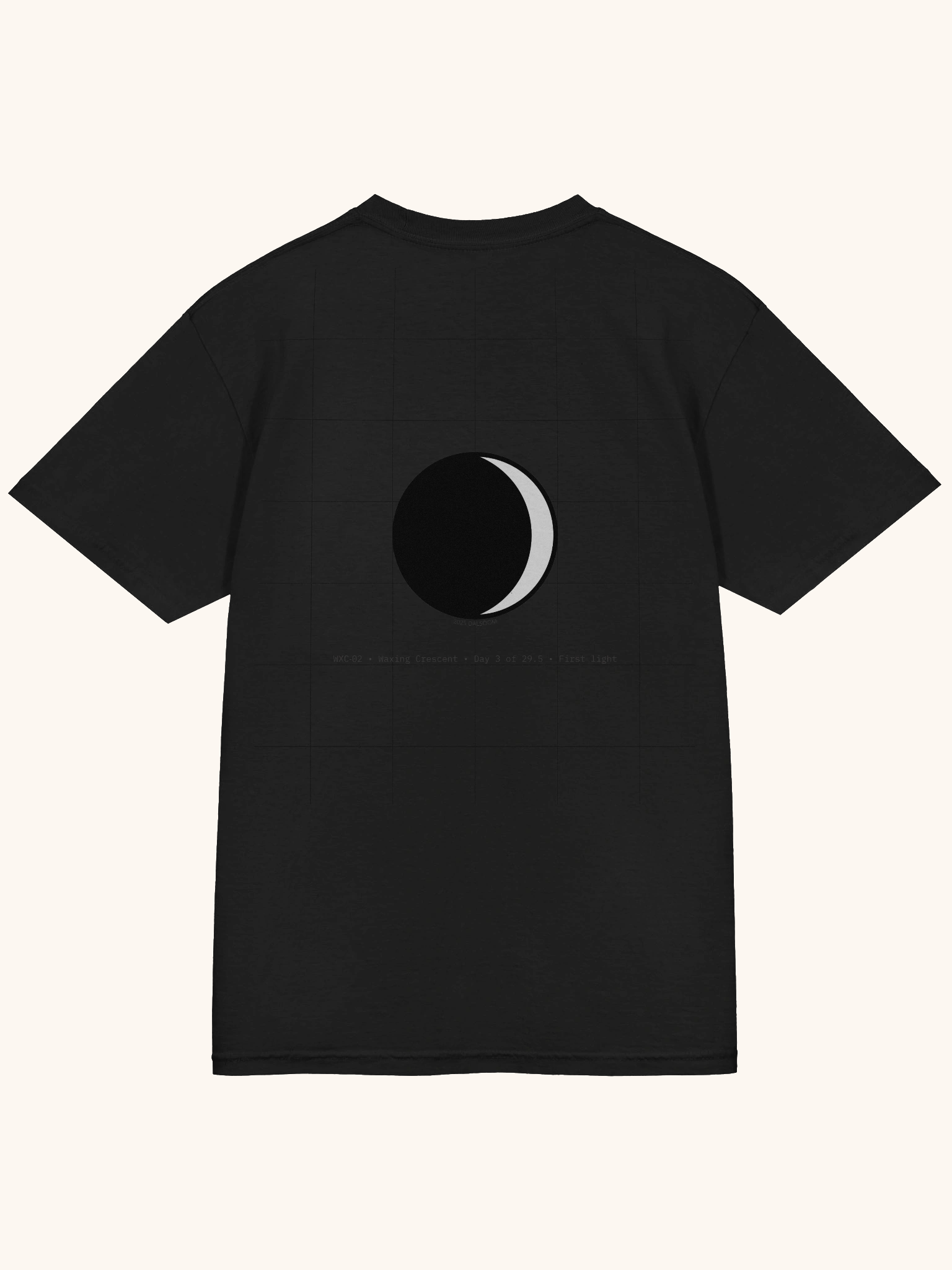Grid Moon Tee | WXC product image (6)