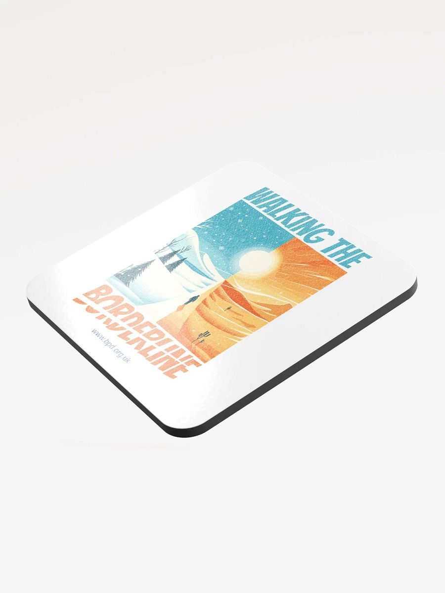 Walking The Borderline: BPD Awareness Coaster product image (4)