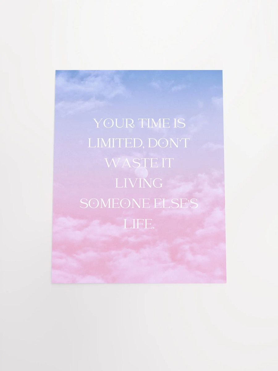 Live Your Life Motivational Poster product image (5)
