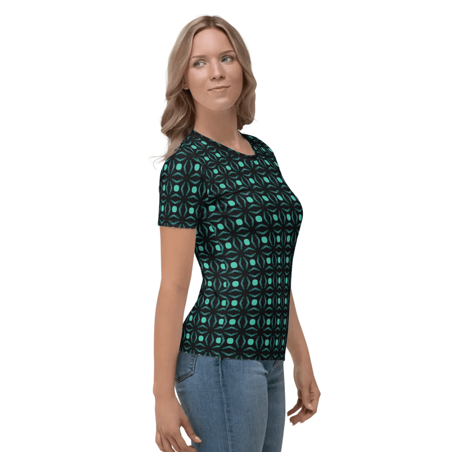 Abstract Repeating Values Women's T-Shirt product image (6)