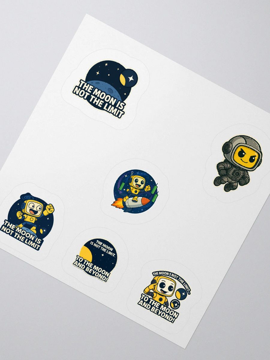 Token Metrics - To The Moon Series Stickers product image (6)
